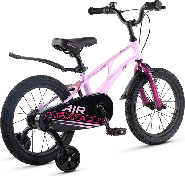 Изображение товара Детский велосипед Maxiscoo Air Стандарт Плюс 16 2025 / MSC-A1643 (лавандовый матовый, разобранный, в коробке)
