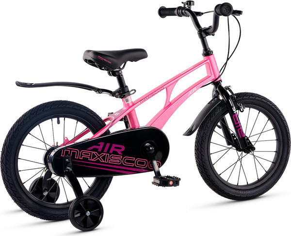 Изображение товара Детский велосипед Maxiscoo Air Стандарт Плюс 16 2025 / MSC-A1644 (розовый сапфир, разобранный, в коробке)
