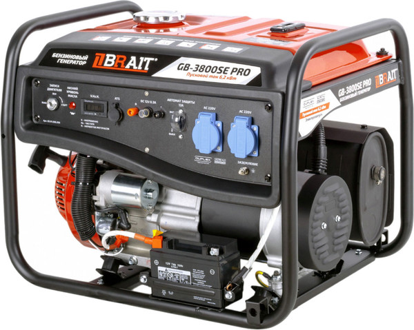 Изображение товара Бензиновый генератор Brait GB-3800SE PRO