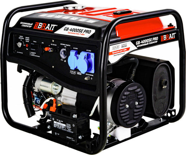 Изображение товара Бензиновый генератор Brait GB-4000SE PRO