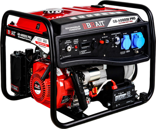 Изображение товара Бензиновый генератор Brait GB-4000SE PRO