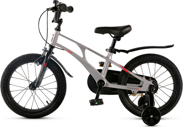 Изображение товара Детский велосипед Maxiscoo Air Стандарт Плюс 16 2025 / MSC-A1645 (серый жемчуг)