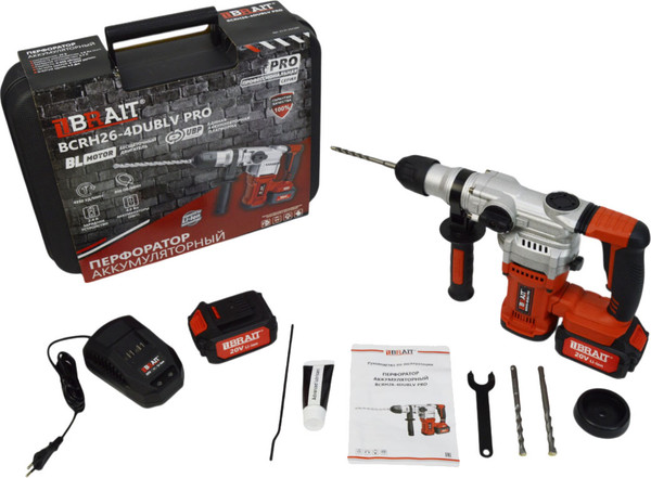 Изображение товара Перфоратор Brait BCRH26-4DUBLV PRO