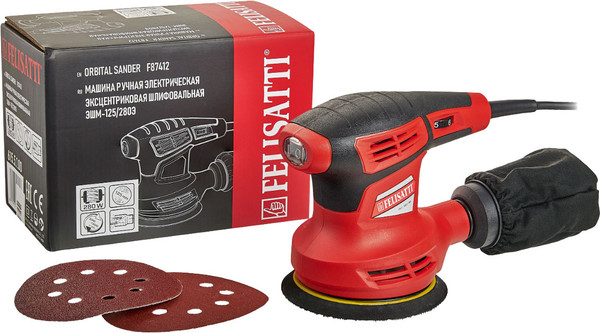 Изображение товара Эксцентриковая шлифовальная машина Felisatti FT8721