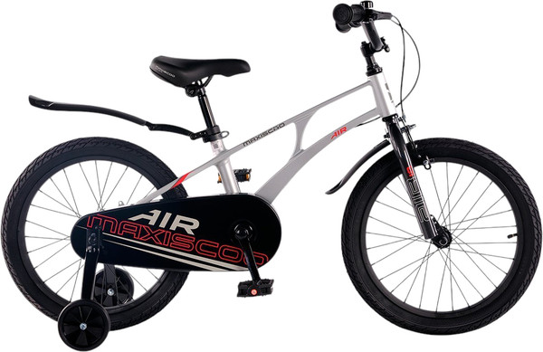Изображение товара Детский велосипед Maxiscoo Air Стандарт 18 2025 / MSC-A1845 (серый жемчуг, разобранный, в коробке)