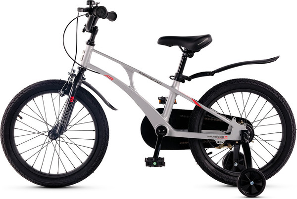 Изображение товара Детский велосипед Maxiscoo Air Стандарт 18 2025 / MSC-A1845 (серый жемчуг, разобранный, в коробке)