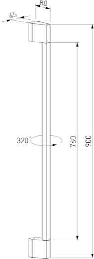 Изображение товара Бра уличное Elektrostandard Argos 35122/D (черный)