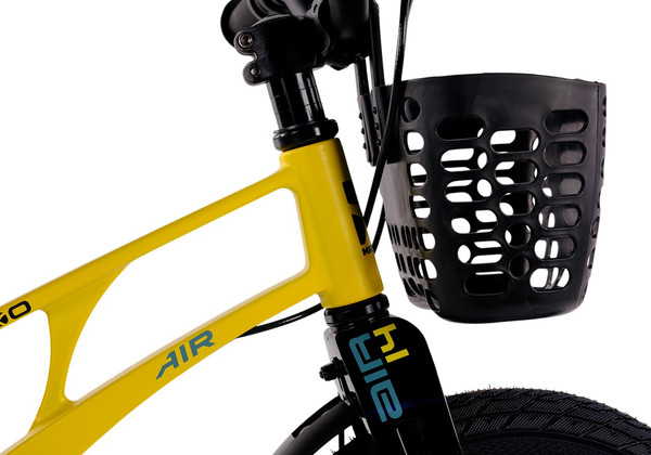 Изображение товара Детский велосипед Maxiscoo Air Pro14 2025 / MSC-A1441P (желтый матовый, разобранный, в коробке)