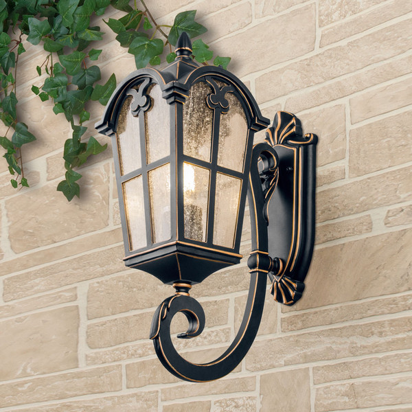 Изображение товара Бра уличное Elektrostandard Mira U (черное золото)