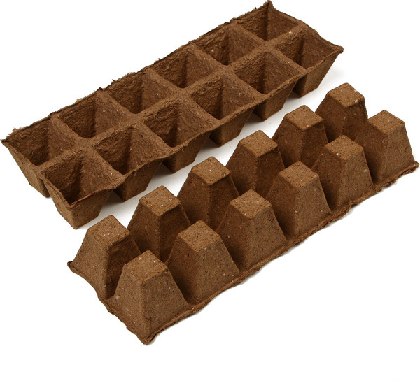 Изображение товара Набор для рассады Экоторф 1306314 (зеленый)