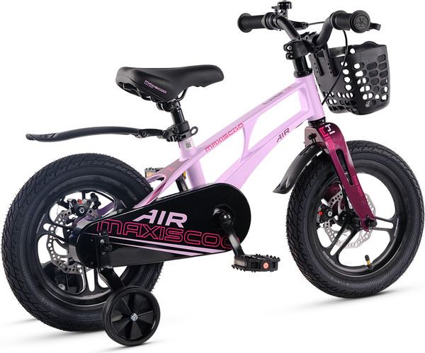 Изображение товара Детский велосипед Maxiscoo Air Pro14 2025 / MSC-A1443P (лавандовый матовый, разобранный, в коробке)