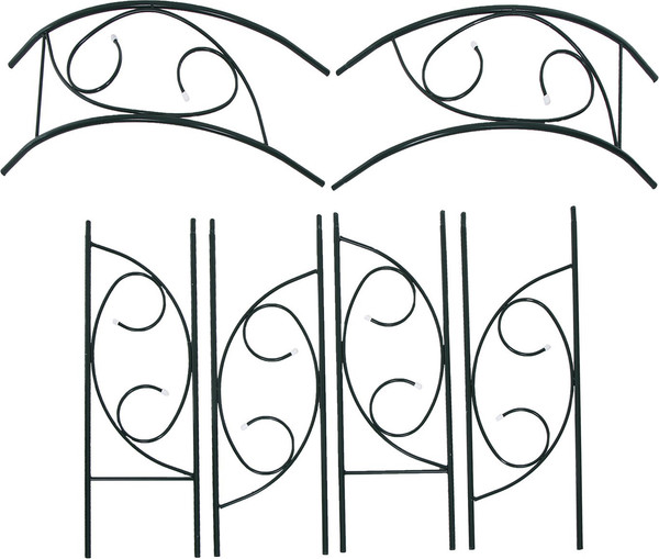 Изображение товара Арка садовая Sima-Land Узор-1 / 3538834 (зеленый)