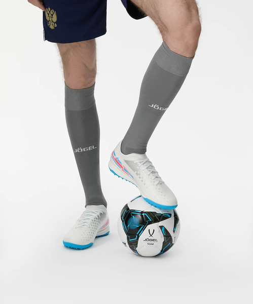 Изображение товара Бутсы футбольные Jogel Evofly Tf Pro (р.44, белый/голубой)