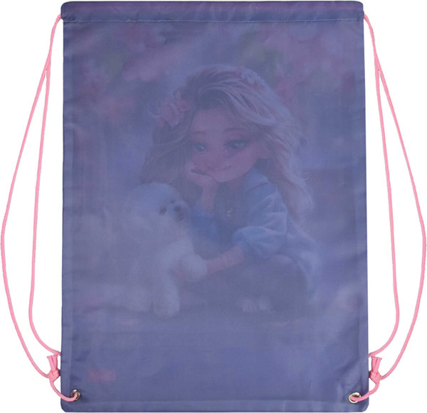 Изображение товара Мешок для обуви Феникс+ Блондинка с собачкой / 69192