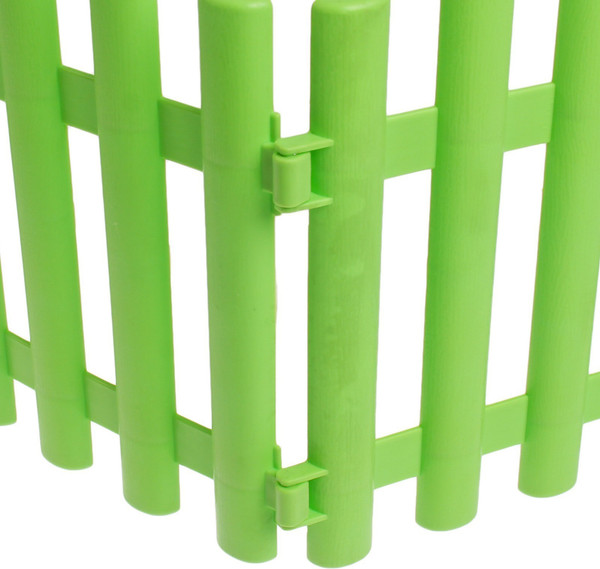 Изображение товара Изгородь декоративная GREENGO 30x300см 5 секций (салатовый)