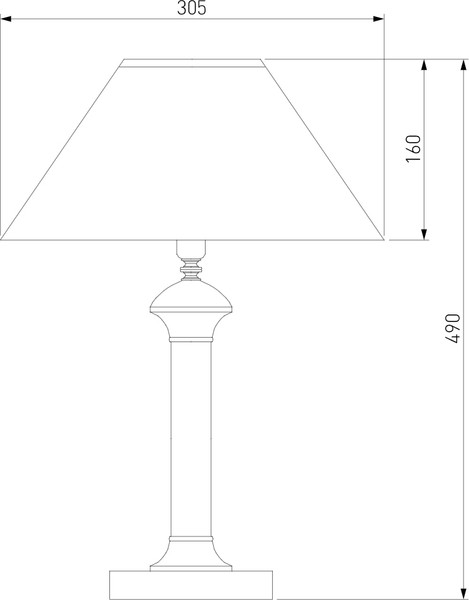 Изображение товара Прикроватная лампа Евросвет Majorka 008 (белый)