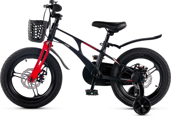 Изображение товара Детский велосипед Maxiscoo Air Pro16 2025 / MSC-A1642P (обсидиан)