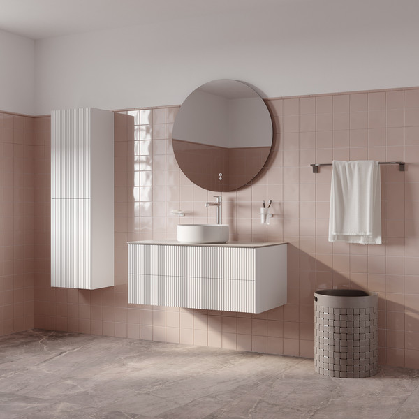 Изображение товара Шкаф-полупенал для ванной IDDIS Aiger AIG40W0i97