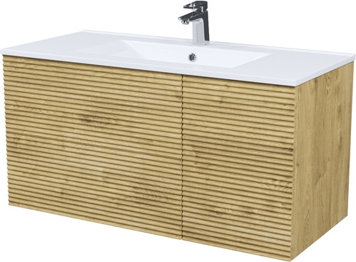 Изображение товара Тумба под умывальник IDDIS Bild BIL10V0i95 (дуб светлый)