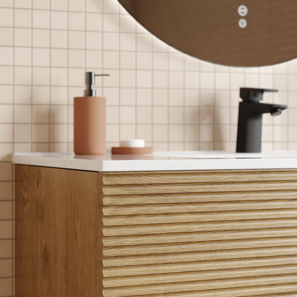 Изображение товара Тумба под умывальник IDDIS Bild BIL10V0i95 (дуб светлый)