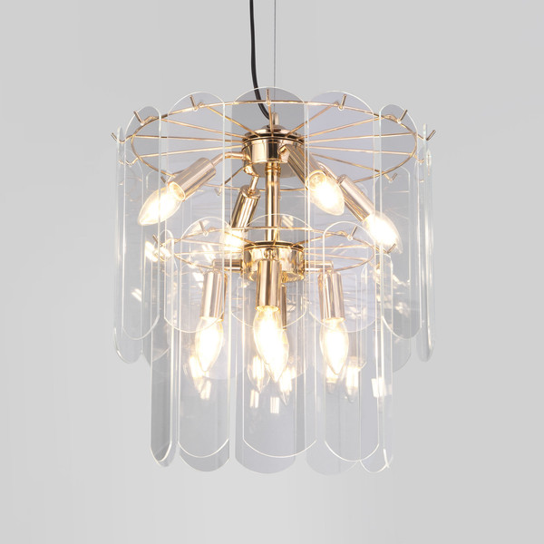 Изображение товара Люстра Евросвет Claire 60170/8 (золото)