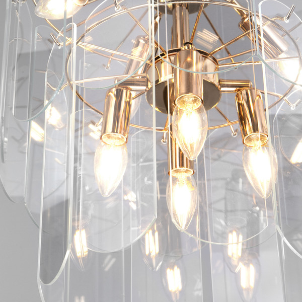 Изображение товара Люстра Евросвет Claire 60170/8 (золото)