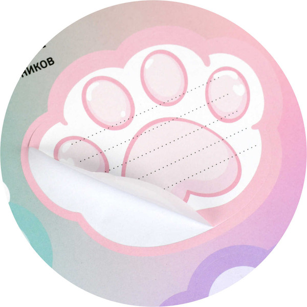 Изображение товара Набор наклеек Феникс+ Заметки для котиков / 70435