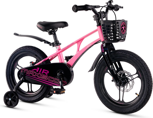 Изображение товара Детский велосипед Maxiscoo Air  Pro16 2025 / MSC-A1644P (розовый сапфир)