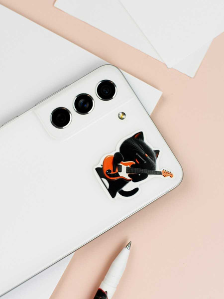 Изображение товара Набор наклеек Феникс+ Черный кот / 70881