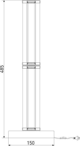 Изображение товара Прикроватная лампа Евросвет Stark 80536/1 (латунь)