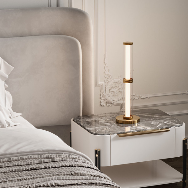 Изображение товара Прикроватная лампа Евросвет Stark 80536/1 (латунь)