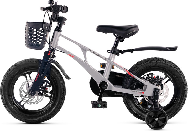 Изображение товара Детский велосипед Maxiscoo Air Pro14 2025 / MSC-A1445P (серый жемчуг, разобранный, в коробке)
