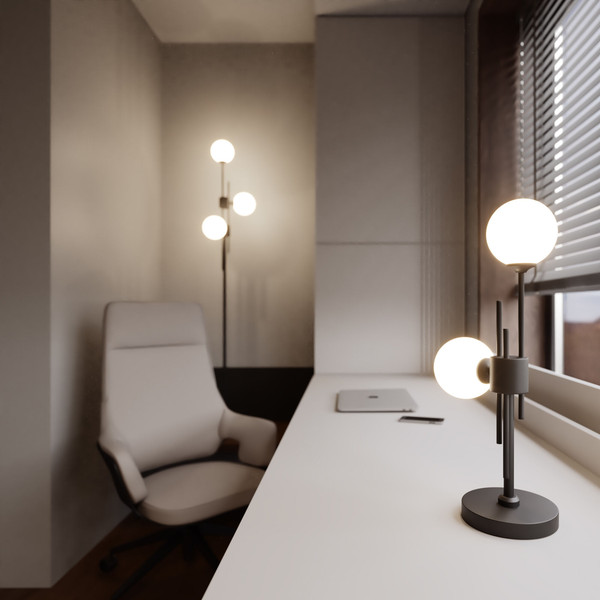 Изображение товара Прикроватная лампа Евросвет Volver 01383/2 (черный)