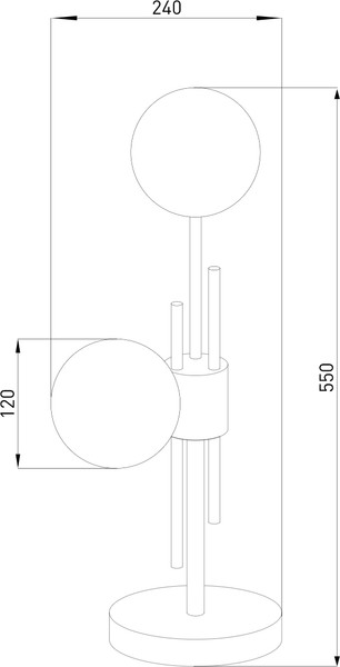 Изображение товара Прикроватная лампа Евросвет Volver 01383/2 (латунь)