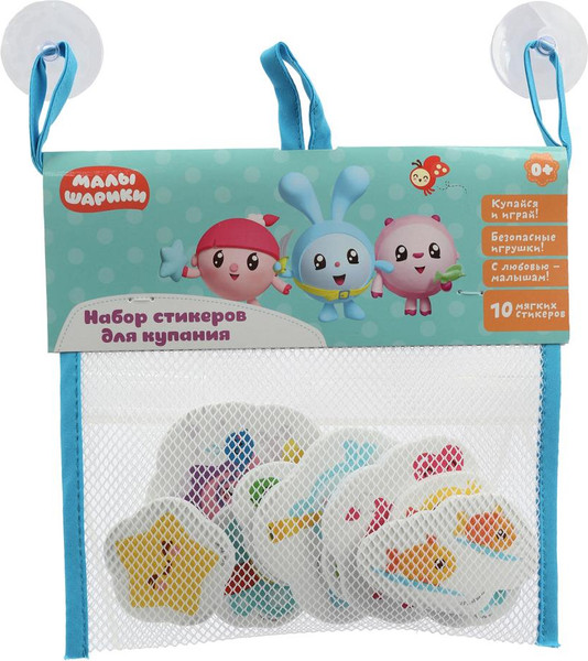 Изображение товара Набор стикеров для ванной Капитошка Малышарики / MAL-17-NW