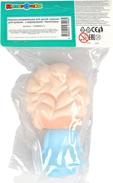 Изображение товара Игрушка для ванной Капитошка Девочка / 2310R0031-R