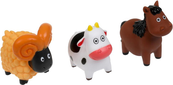 Изображение товара Набор игрушек для ванной Капитошка Синий Трактор / STR-05-B01