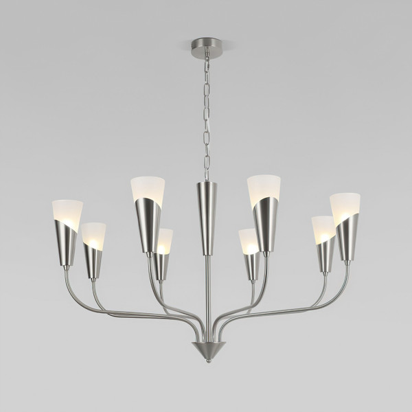 Изображение товара Люстра Евросвет Rhyton 60167/8 (никель)