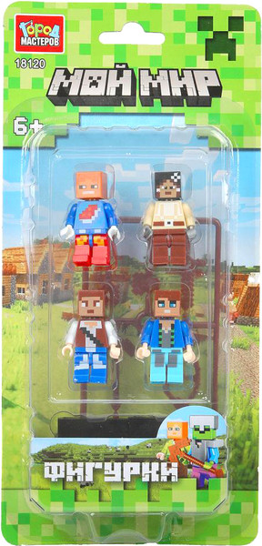 Изображение товара Элемент конструктора Город мастеров Фигурки мой мир / 18120-ZH