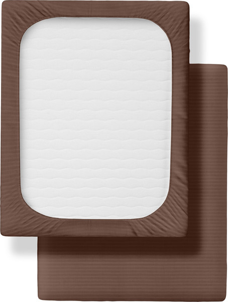 Изображение товара Простыня Verossa Verossa Stripe Taupe VRT рез 180/200/30 70258 ST13
