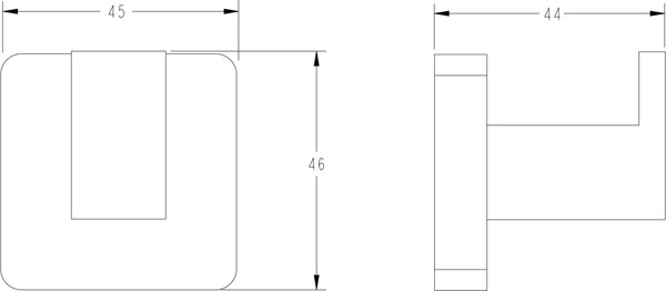 Изображение товара Крючок для ванной Fashun A2605-1-17