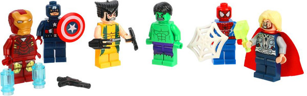Изображение товара Элемент конструктора Город мастеров Фигурки супер герои / 18104-ZH