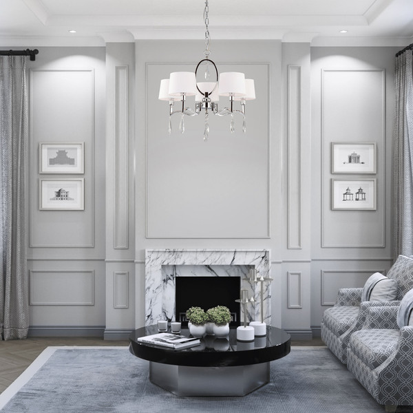 Изображение товара Люстра Евросвет Madera 10127/5 (хром)