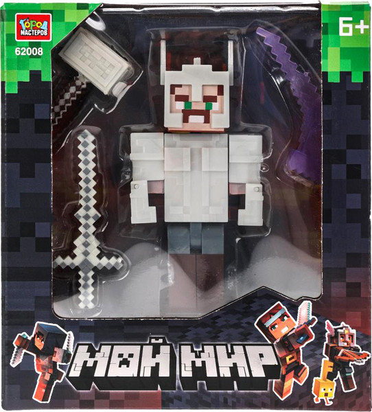 Изображение товара Конструктор Город мастеров Мой мир сборная фигурка / 62008-ZH (16эл)