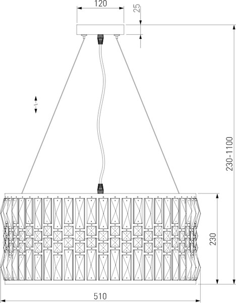 Изображение товара Люстра Евросвет Lory 10125/5 (золото)