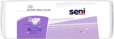 Изображение товара Подгузники для взрослых Seni Super Plus Medium (2x30шт)