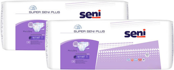 Изображение товара Подгузники для взрослых Seni Super Plus Small (2x30шт)