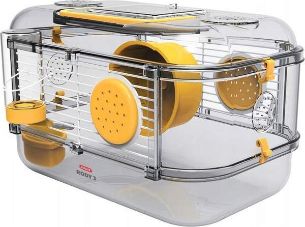 Изображение товара Клетка для грызунов Zolux Rody 3 Mini / 206012 (ярко-желтый)