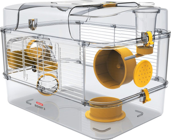 Изображение товара Клетка для грызунов Zolux Rody 3 Solo / 206016 (ярко-желтый)