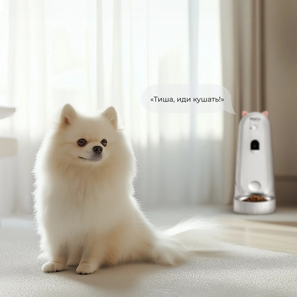 Изображение товара Кормушка автоматическая для животных RED solution С камерой 03CS